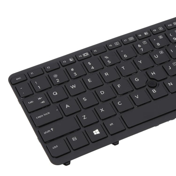 For HP EliteBook 840 G1 / 850 G1 US Version Keyboard with Backlight and Pointing (Black)