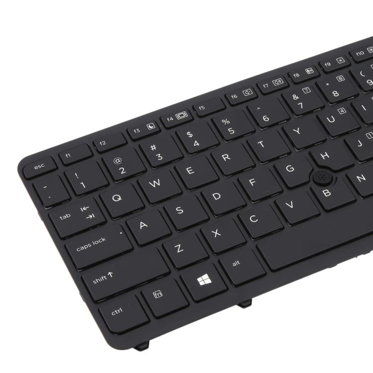 For HP EliteBook 840 G1 / 850 G1 US Version Keyboard with Backlight and Pointing (Black)