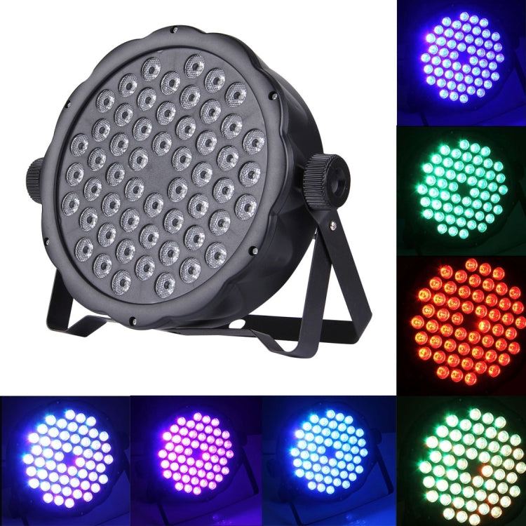 3W x 54 LED PAR Light Stage Light, with LED Display, Master / Slave / DMX512 / Auto Run / Sound Control Modes, US/EU Plug - Stage Lighting by PMc TechLife | Online Shopping South Africa | PMc TechLife | Buy Now Pay Later Mobicred