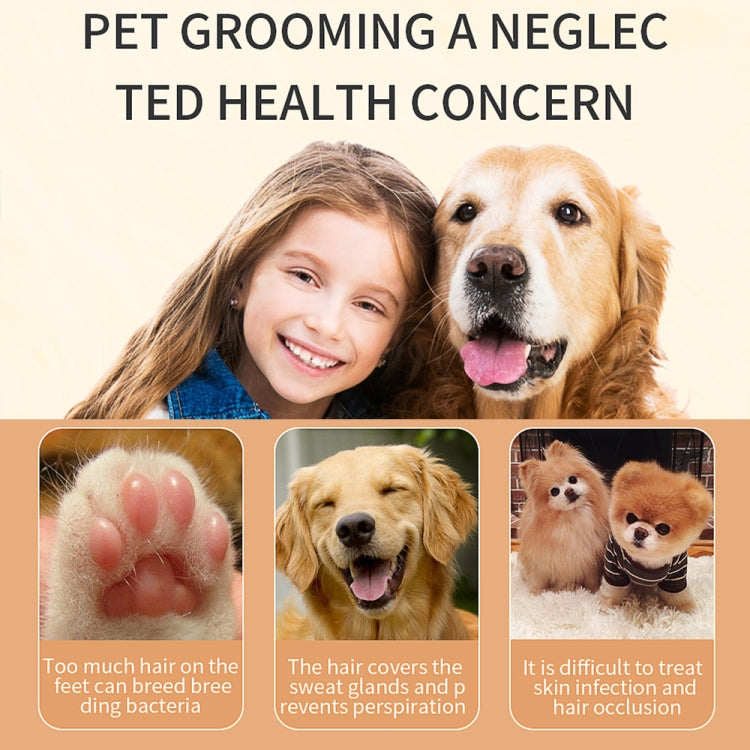 VGR V-202 Pet Barber Electric Hair Clipper (Red) - Electric Clipper by VGR | Online Shopping South Africa | PMC TechLife | Buy Now Pay Later Mobicred