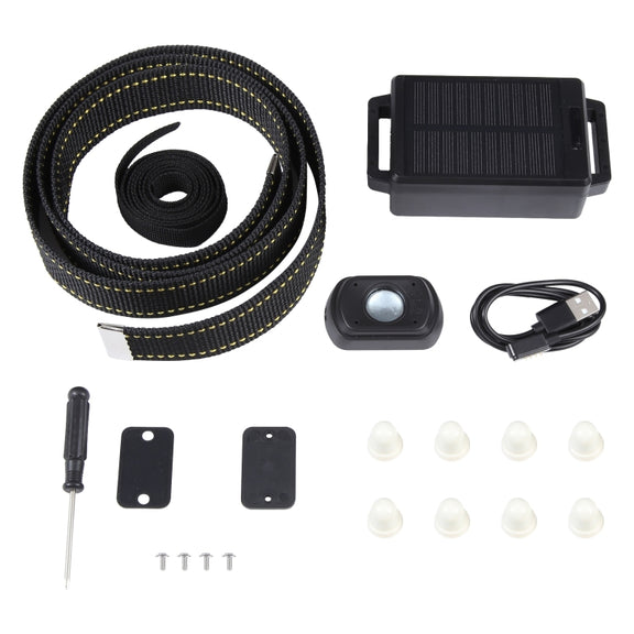 4G EU Version Intelligent Water-resistant GPS Pet Tracker Solar Energy Cattle Sheep Position Locator