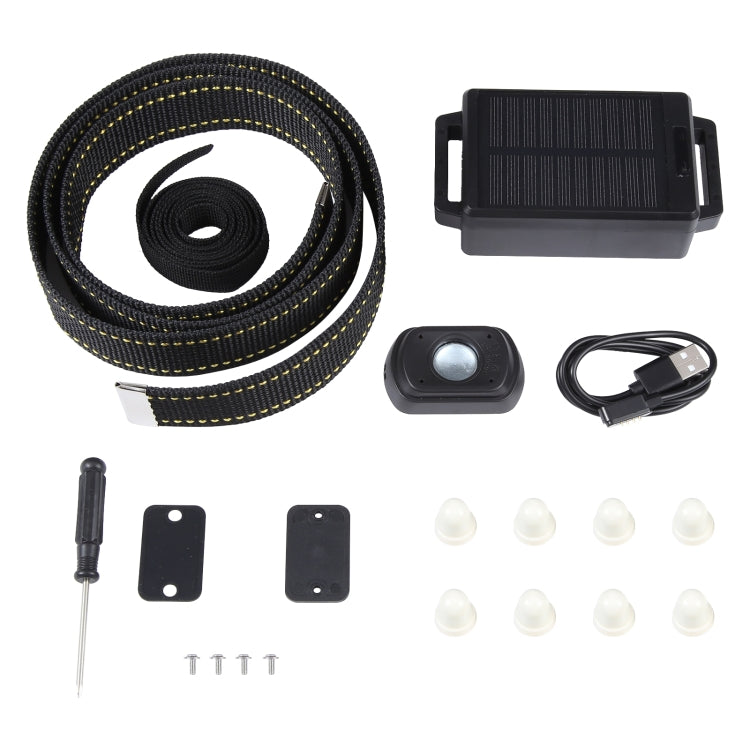 4G EU Version Intelligent Water-resistant GPS Pet Tracker Solar Energy Cattle Sheep Position Locator