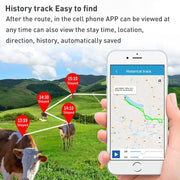 4G Asia Version Intelligent Water-resistant GPS Pet Tracker Solar Energy Cattle Sheep Position Locator