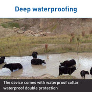 4G Asia Version Intelligent Water-resistant GPS Pet Tracker Solar Energy Cattle Sheep Position Locator