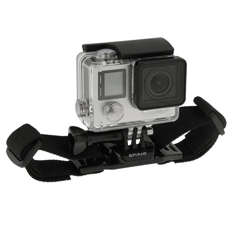 PULUZ Adjustable Helmet Strap Mount for GoPro, Insta360, DJI and Other Action Cameras - Head Belt by PULUZ | Online Shopping South Africa | PMC Jewellery | Buy Now Pay Later Mobicred