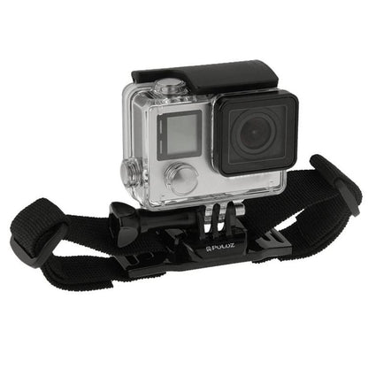 PULUZ Adjustable Helmet Strap Mount for GoPro, Insta360, DJI and Other Action Cameras - Head Belt by PULUZ | Online Shopping South Africa | PMC Jewellery | Buy Now Pay Later Mobicred