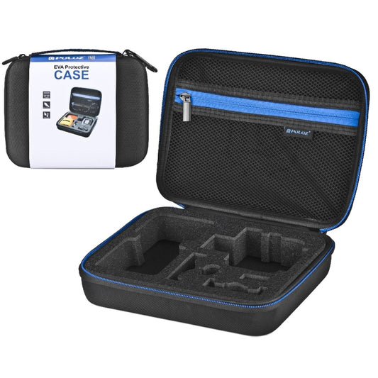 PULUZ Waterproof Carrying and Travel Case for for GoPro, Insta360, DJI and Other Action Cameras Accessories, Medium Size: 23cm x 17cm x 7cm - Carry Cases by PULUZ | Online Shopping South Africa | PMC Jewellery | Buy Now Pay Later Mobicred
