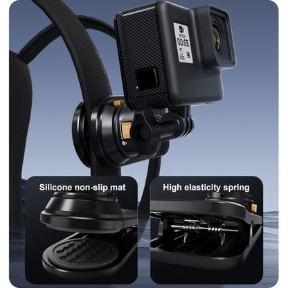 PULUZ Magnetic Quick Release Backpack Strap Clip (Black) - free shipping - PMC Jewellery - Order now!
