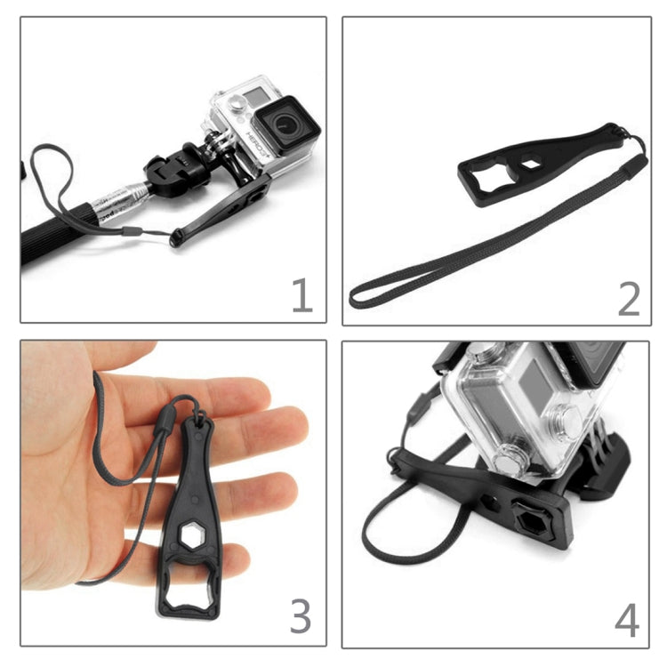 PULUZ Plastic Thumbscrew Wrench Spanner with Lanyard for GoPro, Insta360, DJI and Other Action Cameras - Tools by PULUZ | Online Shopping South Africa | PMC Jewellery | Buy Now Pay Later Mobicred