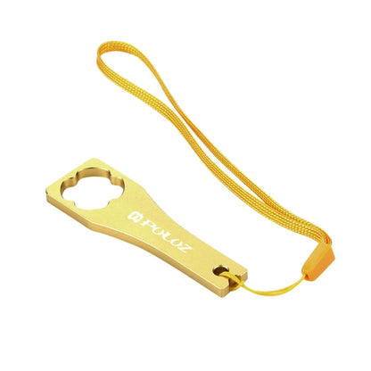 PULUZ CNC Aluminum Alloy Tighten Screw Cap Wrench Tool for GoPro Hero11 Black / HERO10 Black / HERO9 Black / HERO8 Black / HERO7 /6 /5 /5 Session /4 Session /4 /3+ /3 /2 /1, Xiaoyi and Other Action Cameras(Gold) - free shipping - PMC Jewellery - Order now!