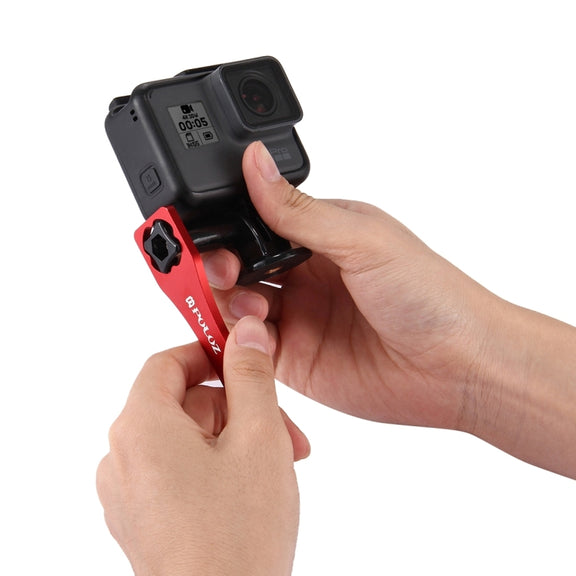 PULUZ CNC Aluminum Alloy Tighten Screw Cap Wrench Tool for GoPro Hero11 Black / HERO10 Black / HERO9 Black / HERO8 Black / HERO7 /6 /5 /5 Session /4 Session /4 /3+ /3 /2 /1, Xiaoyi and Other Action Cameras(Red)