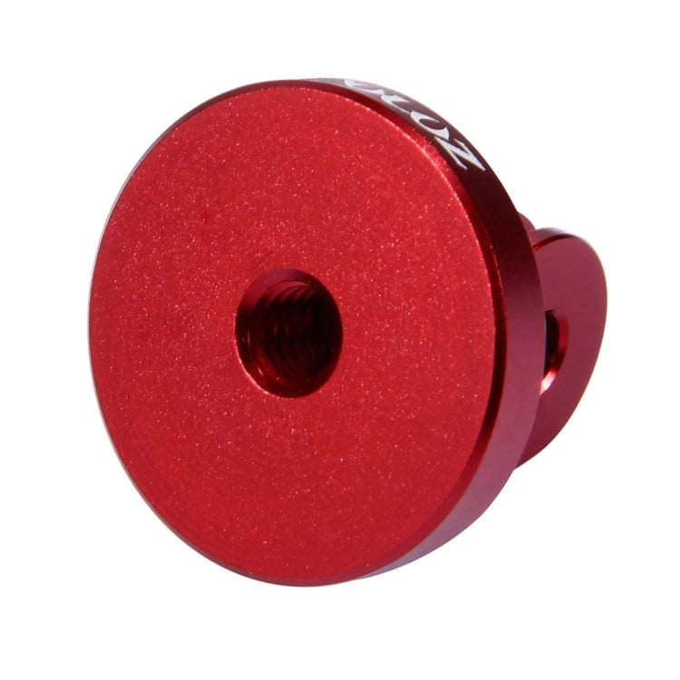 PULUZ 1/4 inch Screw Hole Tripod Mount CNC Adapter for GoPro, Insta360, DJI and Other Action Cameras(Red) - Connection Mount by PULUZ | Online Shopping South Africa | PMC TechLife | Buy Now Pay Later Mobicred