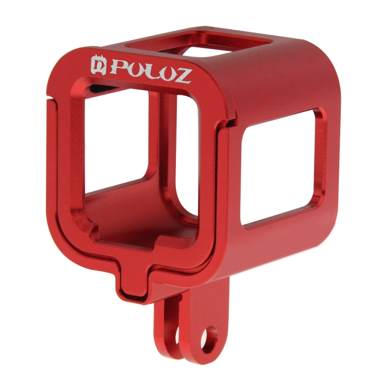 PULUZ Housing Shell CNC Aluminum Alloy Protective Cage with Insurance Frame for GoPro HERO5 Session /HERO4 Session /HERO Session(Red)
