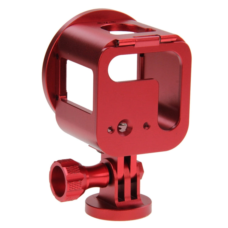 PULUZ Housing Shell CNC Aluminum Alloy Protective Cage Kit with Metal Wrench & Lens Cap & Screw & Tripod Adapter for GoPro HERO5 Session /HERO4 Session /HERO Session(Red) - free shipping - PMC TechLife - Order now!