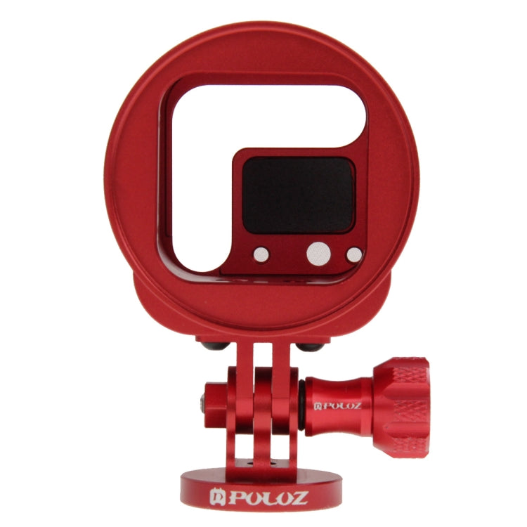 PULUZ Housing Shell CNC Aluminum Alloy Protective Cage Kit with Metal Wrench & Lens Cap & Screw & Tripod Adapter for GoPro HERO5 Session /HERO4 Session /HERO Session(Red) - free shipping - PMC TechLife - Order now!