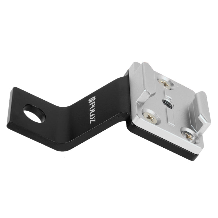 PULUZ Fixed Metal Motorcycle Holder Mount for GoPro, Insta360, DJI and Other Action Cameras(Silver) - free shipping - PMC TechLife - Order now!