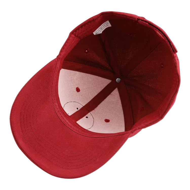 PULUZ Baseball Hat with J-Hook Buckle Mount & Screw for GoPro, DJI OSMO Action and Other Action Cameras(Red) -  by PMC TechLife | Online Shopping South Africa | PMC TechLife | Buy Now Pay Later Mobicred