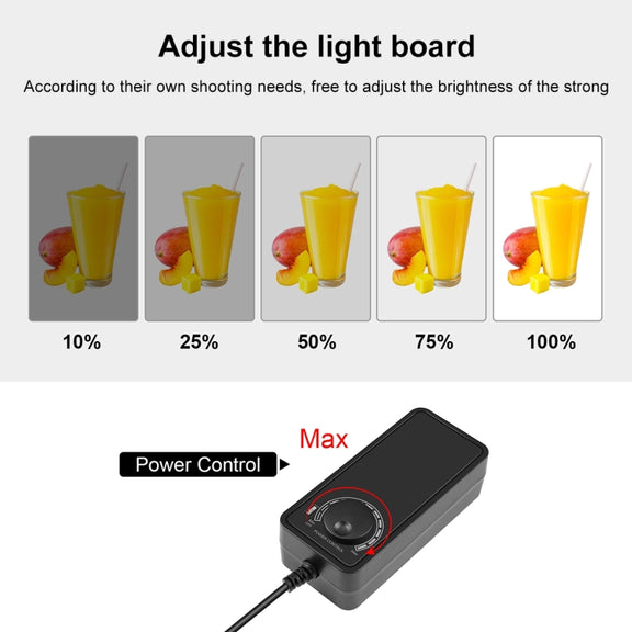 PULUZ Constant Current LED Power Supply Power Adapter for 80cm Studio Tent, AC 100-250V to DC 18V 3A(UK Plug)