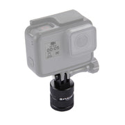 PULUZ 1/4 Inch Screw Hole Tripod Mount CNC Adapter for GoPro, Insta360, DJI and Other Action Cameras