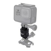 PULUZ 360 Degree Rotation CNC Swivel Pivot Extension Arm Tripod Mount for GoPro, Insta360, DJI and Other Action Cameras