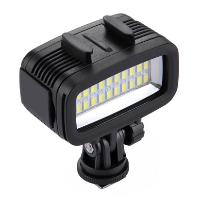 PULUZ 20 LEDs 40m Waterproof IPX8 Studio Light Video & Photo Light with Hot Shoe Base Adapter & Quick Release Buckle & Long Screw & 2 x Filter Plates for GoPro HERO10 Black / HERO9 Black / HERO8 Black ... n /4 /3+ /3 /2 /1, Xiaoyi and Other Action Cameras - free shipping - PMC Jewellery - Order now!