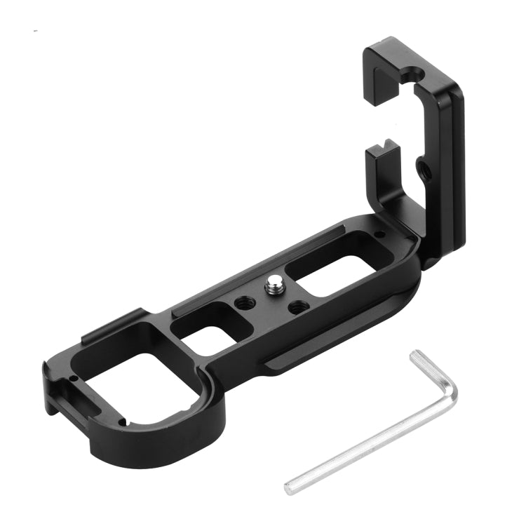 PULUZ 1/4 inch Vertical Shoot Quick Release L Plate Bracket Base Holder for Sony A7R / A7 / A7S(Black) - L-Bracket by PULUZ | Online Shopping South Africa | PMC TechLife | Buy Now Pay Later Mobicred