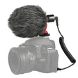 PULUZ Professional Interview Condenser Video Shotgun Microphone with 3.5mm Audio Cable for DSLR & DV Camcorder - Camera Microphone by PULUZ | Online Shopping South Africa | PMC TechLife | Buy Now Pay Later Mobicred