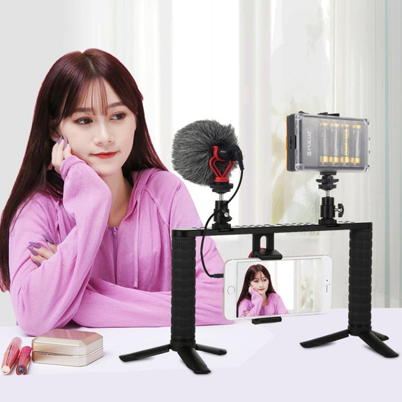 PULUZ Professional Interview Condenser Video Shotgun Microphone with 3.5mm Audio Cable for DSLR & DV Camcorder