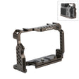 PULUZ Video Camera Cage Stabilizer for Sony A7 III & A7M3 / A7R3 & A7R III, without Handle(Bronze) - free shipping - PMC TechLife - Order now!
