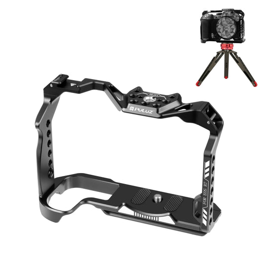 For Canon EOS R7 PULUZ Metal Camera Cage Stabilizer Rig(Black) - free shipping - PMC Jewellery - Order now!