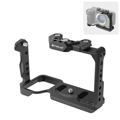 For Sony ILME-FX30 / FX3 PULUZ Metal Camera Cage Stabilizer Rig with NOTA Slider(Black) - free shipping - PMC Jewellery - Order now!