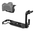For Nikon Z6III / Z6II PULUZ 1/4 inch Vertical Shoot Quick Release L Plate Bracket Base Holder (Black) - L-Bracket by PULUZ | Online Shopping South Africa | PMC TechLife | Buy Now Pay Later Mobicred