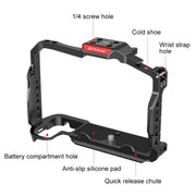 For Nikon Z6III / Z6II PULUZ Metal Camera Cage Stabilizer Rig (Black)