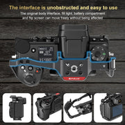 For Nikon Z6III / Z6II PULUZ Metal Camera Cage Stabilizer Rig (Black)