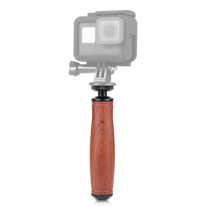 PULUZ Wooden Handle Camera Grip Stabilizer Handgrip - free shipping - PMC Jewellery - Order now!