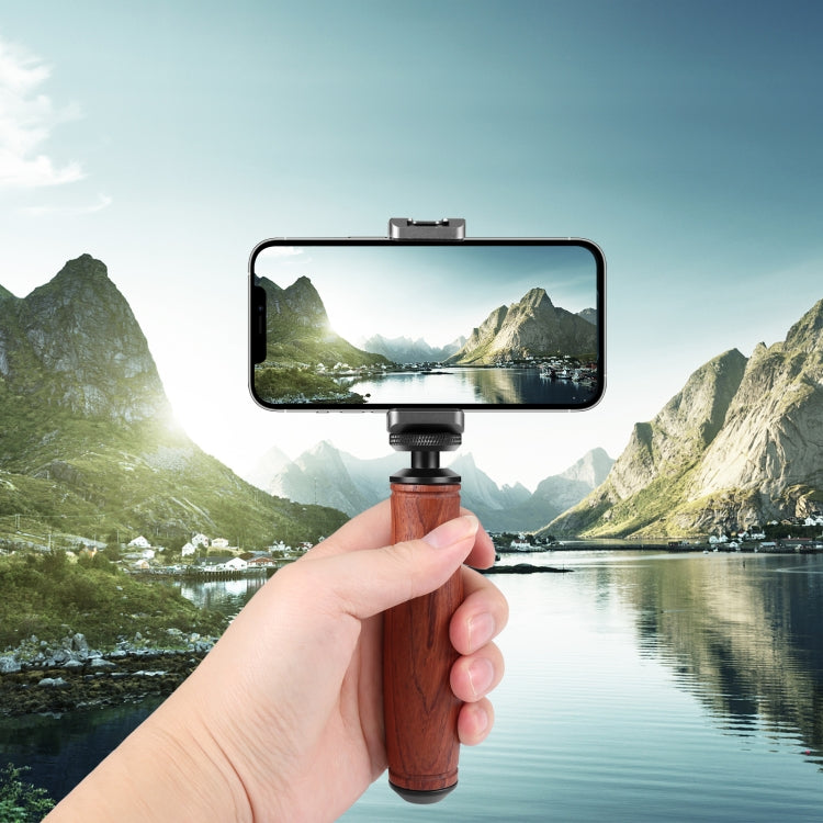 PULUZ Wooden Handle Camera Grip Stabilizer Handgrip - free shipping - PMC Jewellery - Order now!