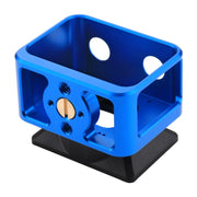 PULUZ for Sony RX0 Aluminum Alloy Protective Cage + 37mm UV Filter Lens + Lens Sunshade with Screws and Screwdrivers(Blue)