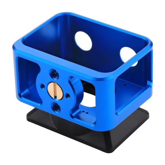 PULUZ for Sony RX0 Aluminum Alloy Protective Cage + 37mm UV Filter Lens + Lens Sunshade with Screws and Screwdrivers(Blue)