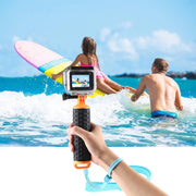 PULUZ Floating Handle Hand Grip Buoyancy Rods with Strap for GoPro HERO10 Black / HERO9 Black / HERO8 Black / HERO7 /6 /5 /5 Session /4 Session /4 /3+ /3 /2 /1, Xiaoyi and Other Action Cameras(Orange)