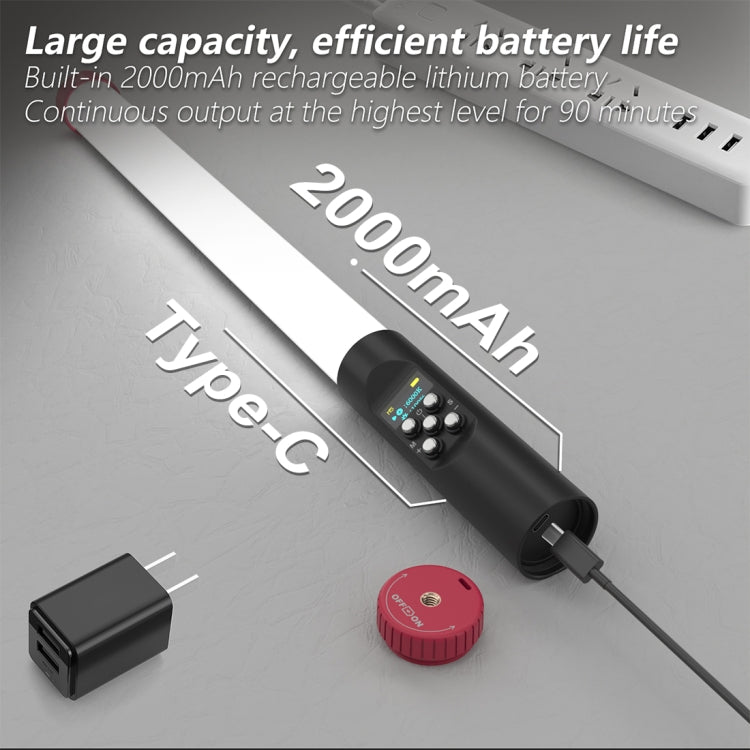 PULUZ RGB 114 LEDs Waterproof Photography Handheld Light Stick with Remote Control(Red) - free shipping - PMC Jewellery - Order now!