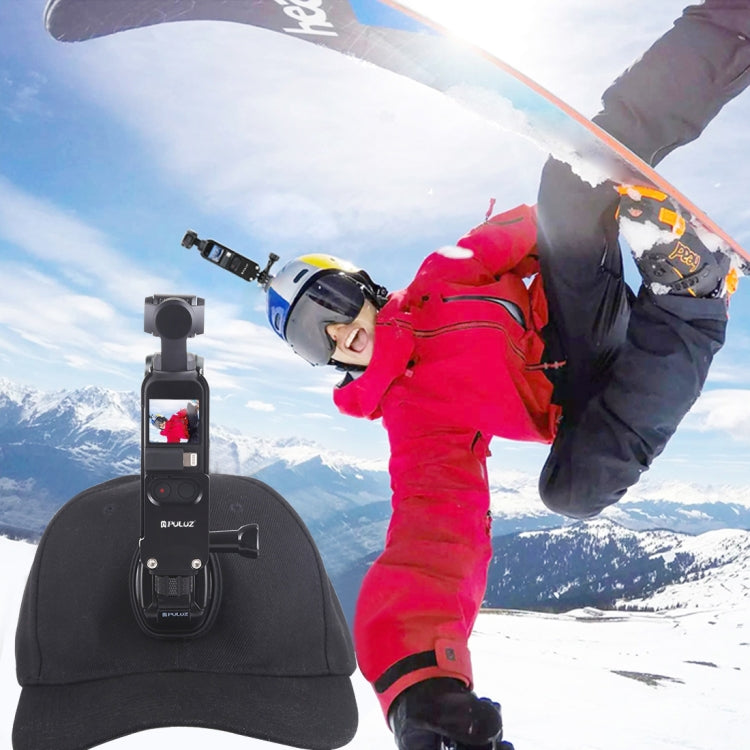 PULUZ Housing Shell CNC Aluminum Alloy Protective Cover for DJI OSMO Pocket(Black) - Mount & Holder by PULUZ | Online Shopping South Africa | PMC TechLife | Buy Now Pay Later Mobicred