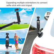 PULUZ Housing Shell CNC Aluminum Alloy Protective Cover for DJI OSMO Pocket(Black)