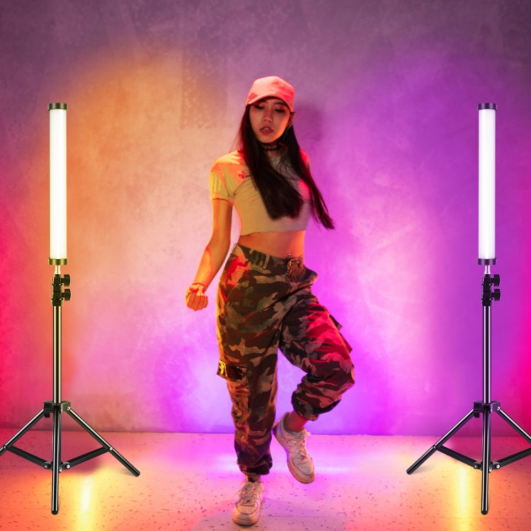PULUZ 135 LEDs Photo Handheld Stick Light Full Color RGB Fill Light - free shipping - PMC Jewellery - Order now!