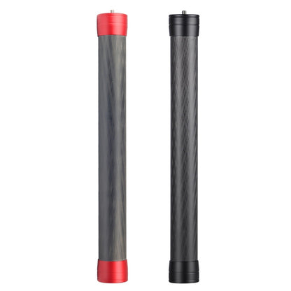 PULUZ Carbon Fiber Extension Monopod Pole Rod Extendable Stick for DJI / MOZA / Feiyu V2 / Zhiyun G5 / SPG Gimbal, Length: 35cm(Red) - free shipping - PMC Jewellery - Order now!