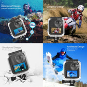 PULUZ 45m Underwater Water-resistant Housing Diving Case for GoPro MAX, with Buckle Basic Mount & Screw