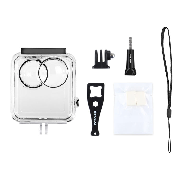 PULUZ 45m Underwater Water-resistant Housing Diving Case for GoPro MAX, with Buckle Basic Mount & Screw