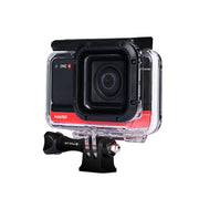 PULUZ 60m Underwater Depth Diving Case Water-resistant Camera Housing for Insta360 ONE R 4K Wide-angle Edition(Transparent)
