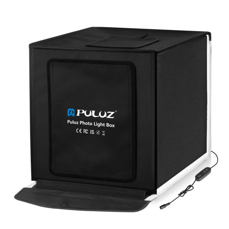 PULUZ 40cm Folding Portable White Light Dimmable Photo Lighting Studio Shooting Tent Box Kit with 6 Colors (Black, Orange, White, Red, Green, Blue) Backdrops(US Plug)