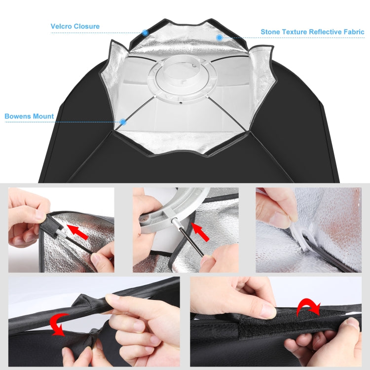PULUZ Rectangle Speedlite Softbox Bowens Mount Diffuser - free shipping - PMC Jewellery - Order now!