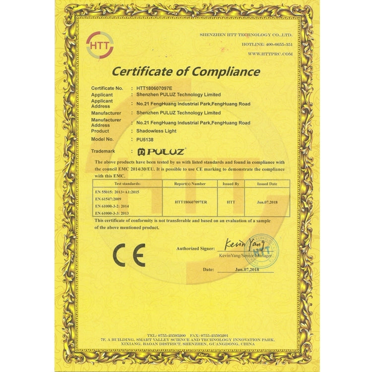 PULUZ 1000LM LED Acrylic No Polar Dimming Shadowless Light Pad with Switch for 40cm Photo Studio Box(EU Plug) - free shipping - PMC TechLife - Order now!